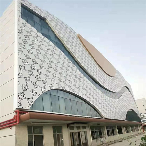 木纹铝单板免费设计图片