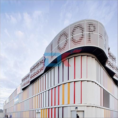 外墙铝单板安装示意图